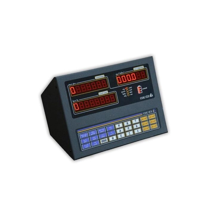 نمایشگر ساده 3 ردیفه فلزی مدل ED2023 اعتماد