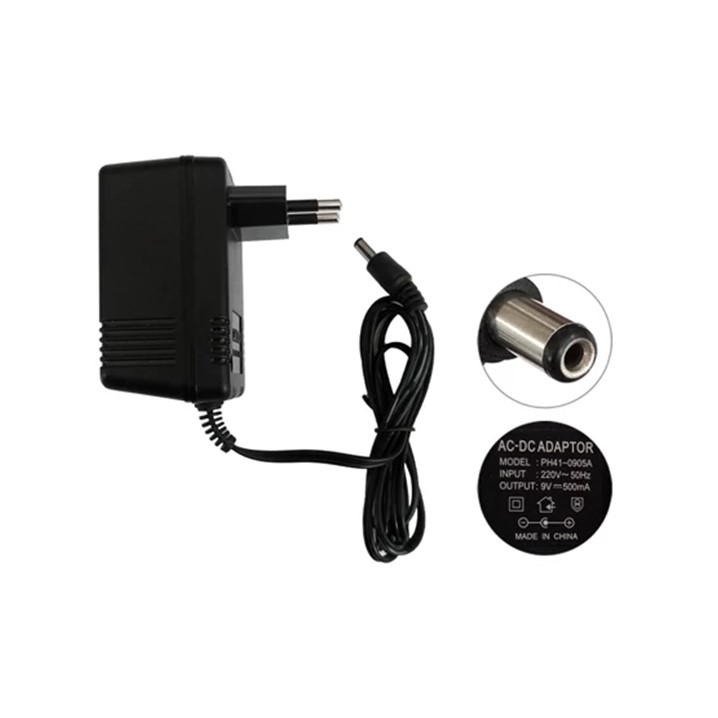 آداپتور(شارژر) 9 ولت 500 میلی آمپر