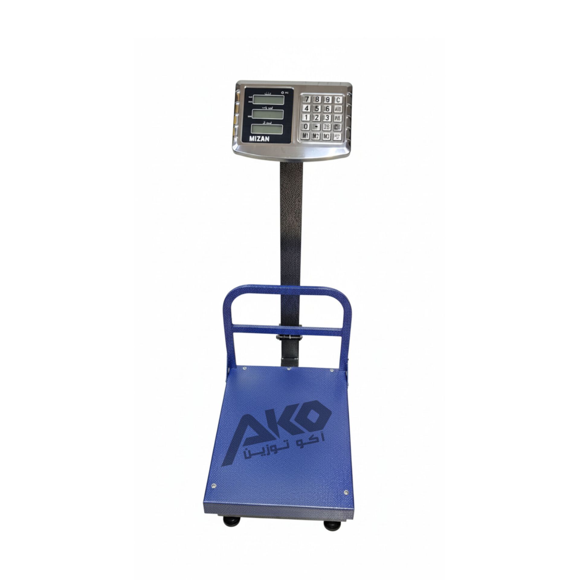 باسکول 100 کیلویی علمک دار تاشو کمری