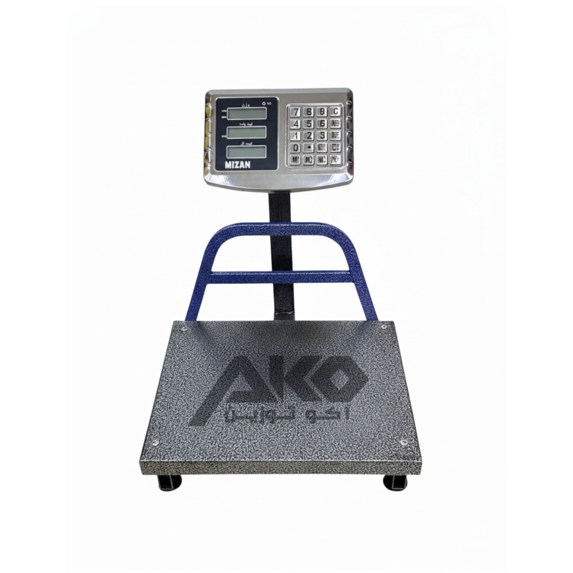 باسکول 100 کیلویی علمک کوتاه ثابت کمری