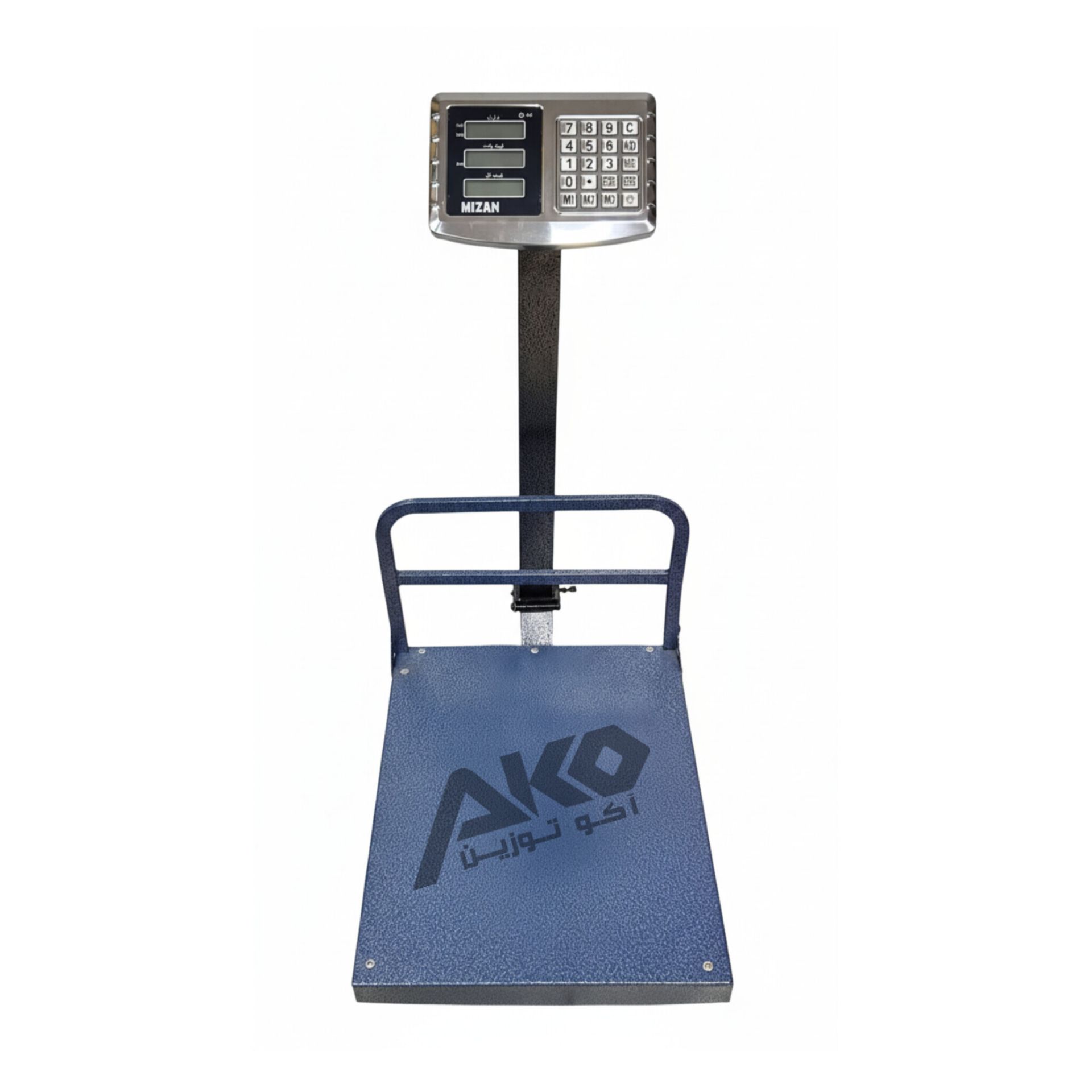 باسکول 300 کیلویی علمک دار تاشو کمری