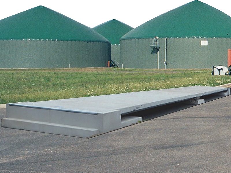 باسکول جادهای بتن پیشساخته