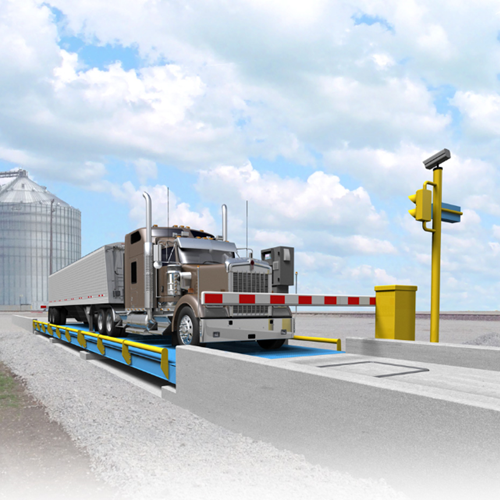 باسکول کامیونکش در کارخانه