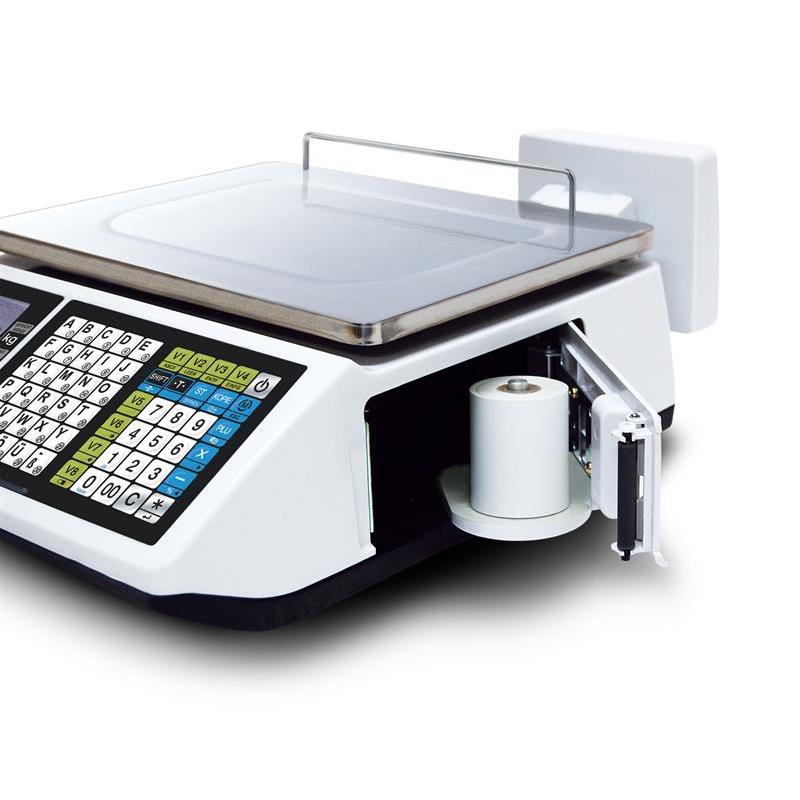 لیبل چاپ‌شده با ترازوی لیبل‌پرینتر دیجیتال