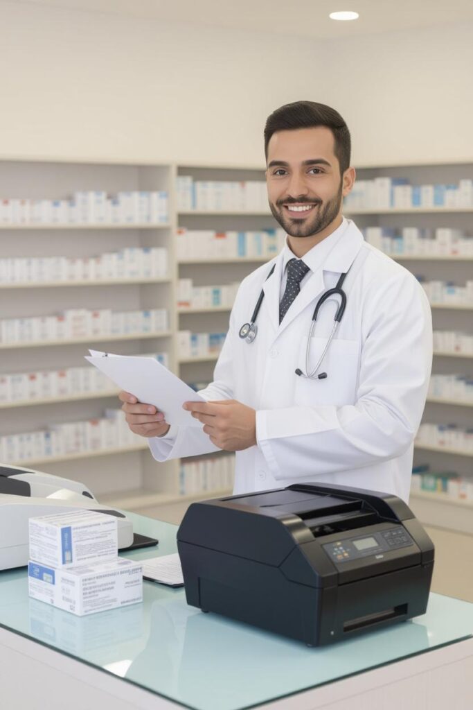 کاربرد فیش پرینتر در داروخانه