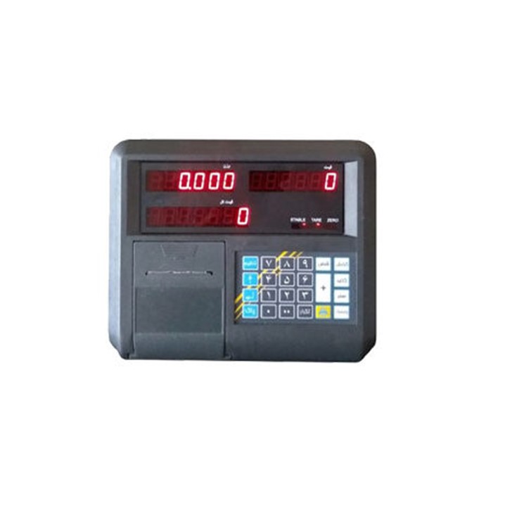 نمایشگرپرینتردار پلاک زن باسکول جاده ای و باسکولت مدل TSM50