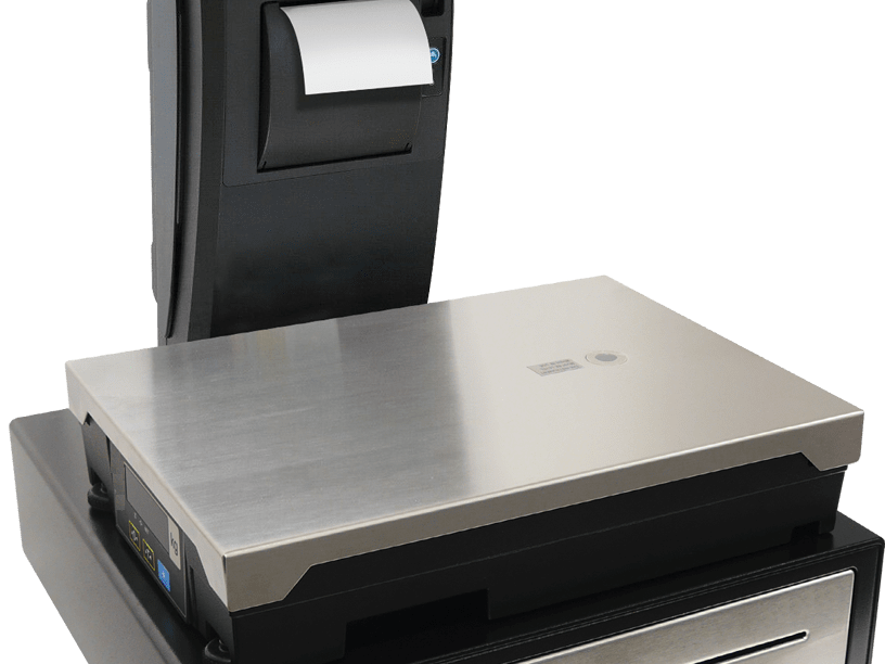 ترازو با پرینتر داخلی