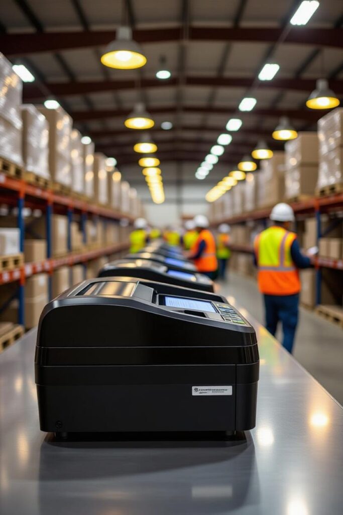 فیش پرینتر در لجستیک و انبار