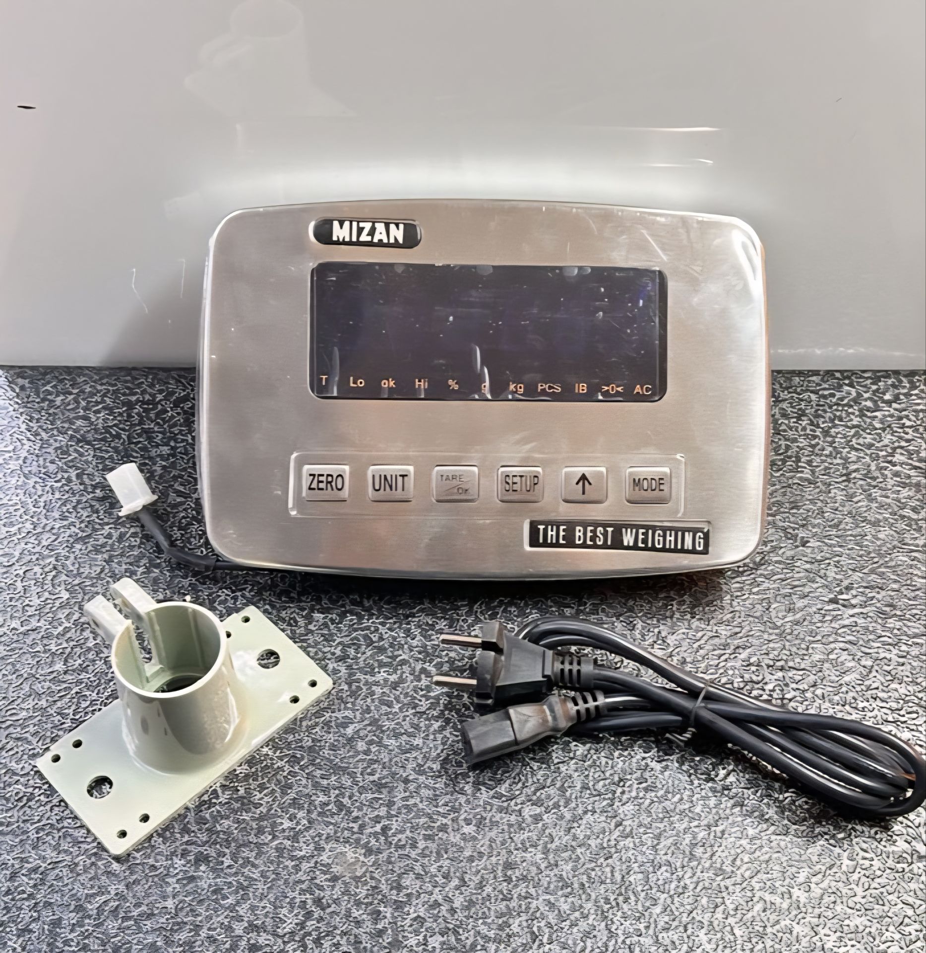 نمایشگر استیل تک ردیف LCD میزان - Image 4