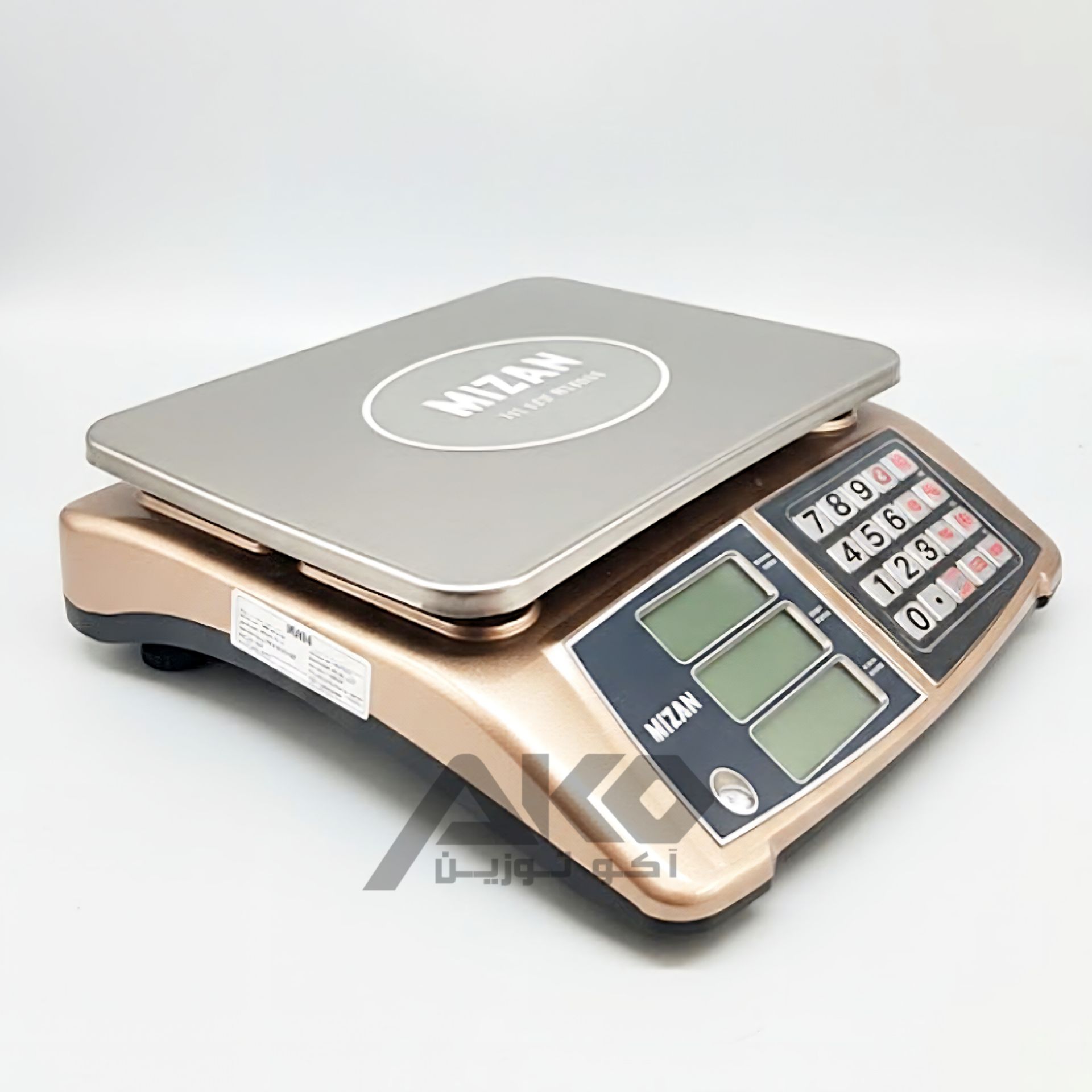 ترازو فروشگاهی بدون علمک 40کیلویی میزان