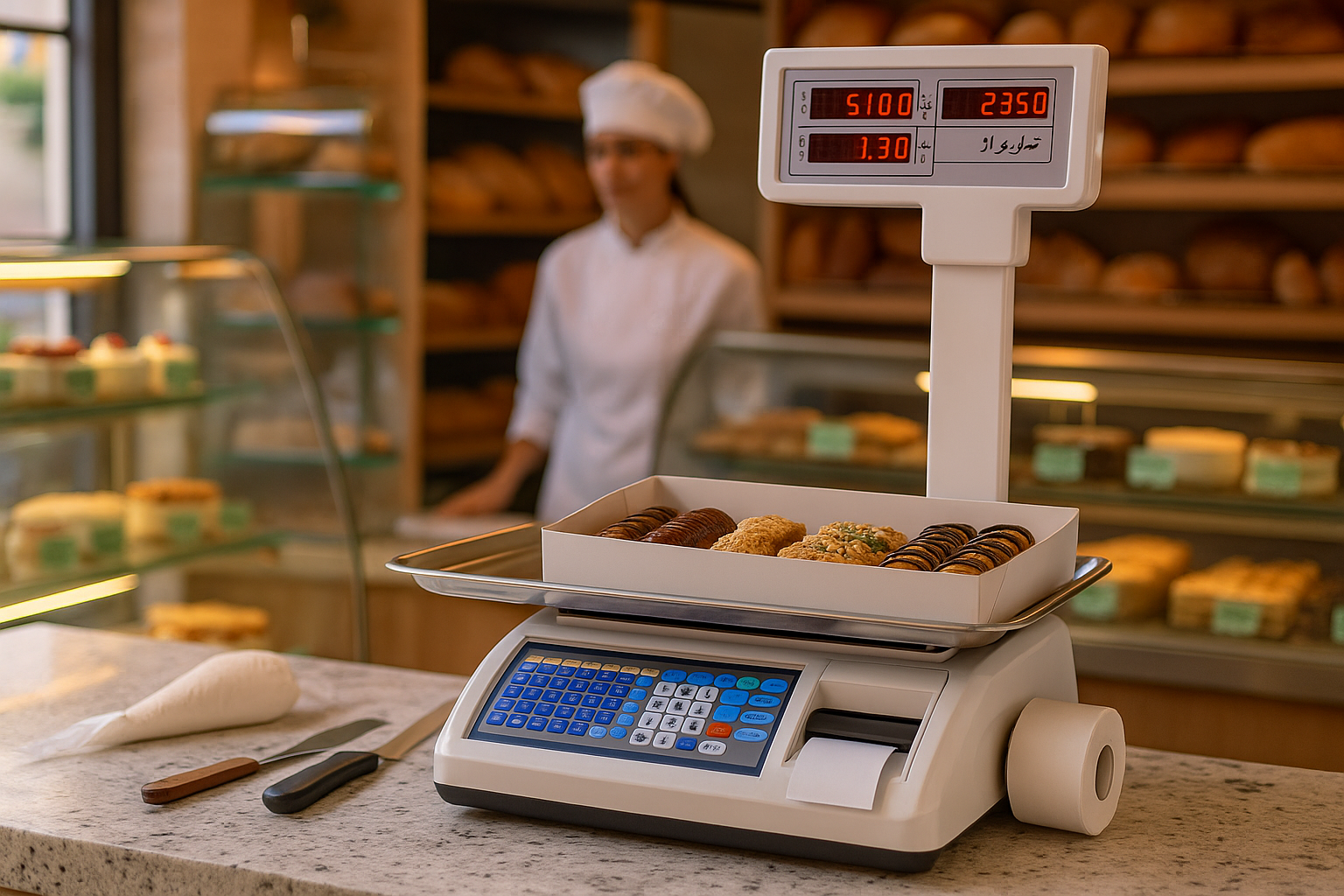 ترازوی توزین صدر مناسب قنادی