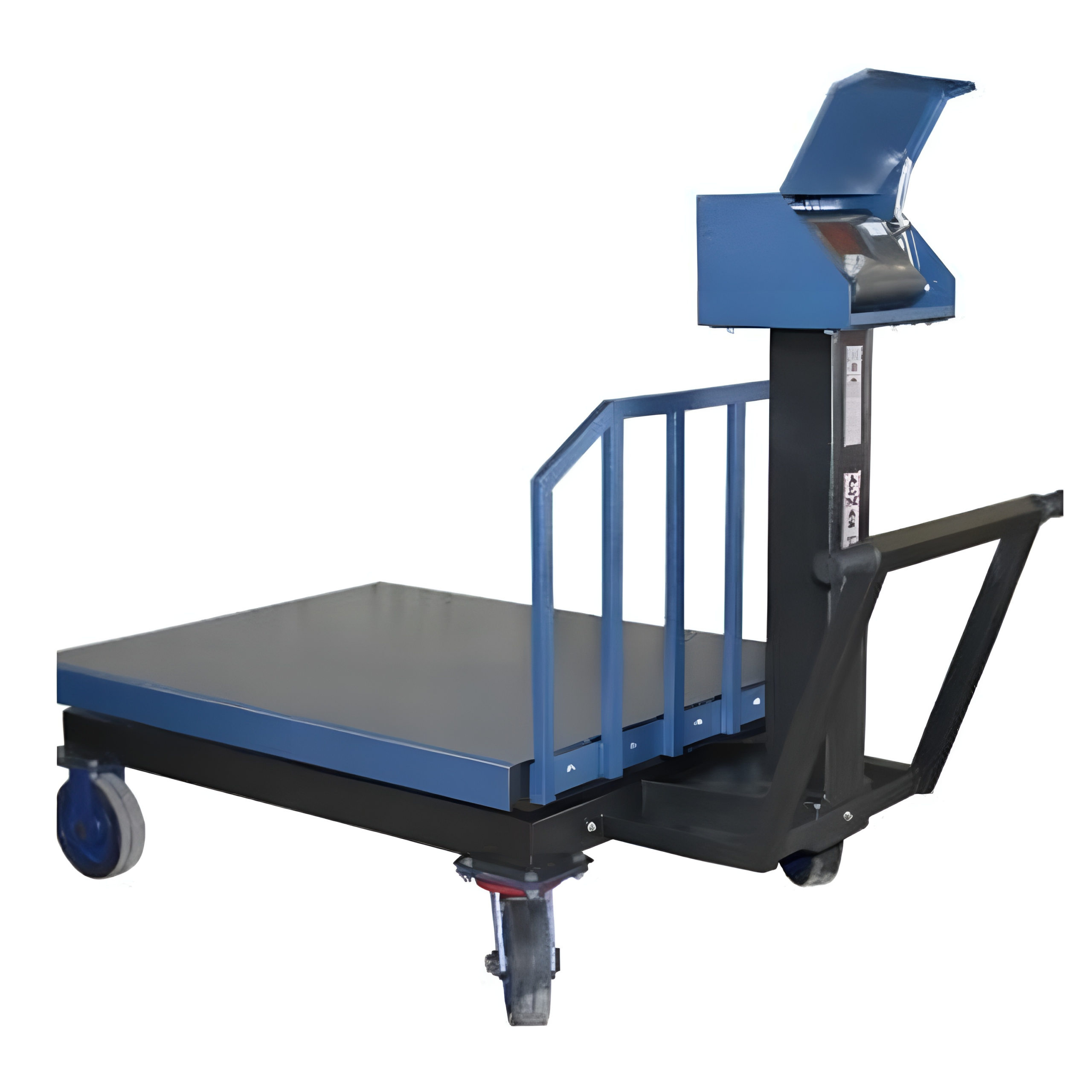 باسکول چرخدار و کابین دار 1200کیلویی مدل AT1200W الماس توزین بادقت 200گرم