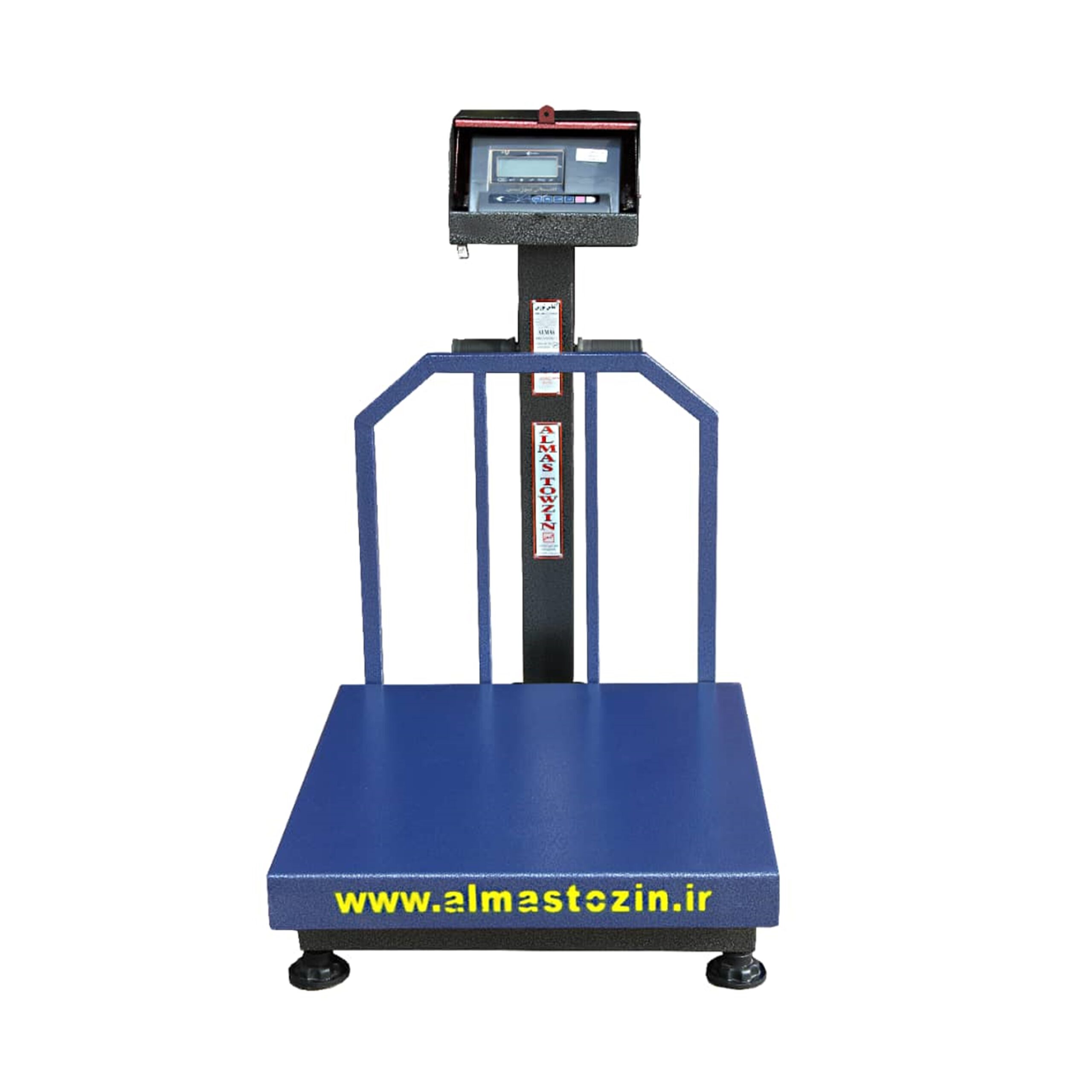باسکول ثابت 600کیلویی مدل AT600 الماس توزین با ابعاد70*70 سانتیمتر