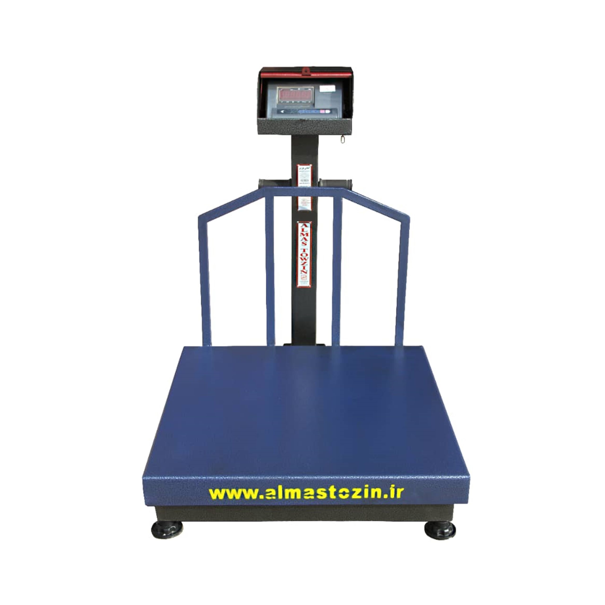 باسکول ثابت 600کیلویی مدل AT750P الماس توزین مناسب مراکز صنعتی و کارخانجات