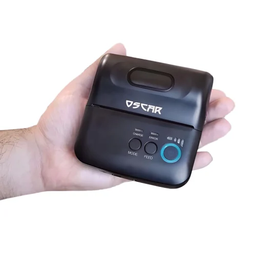 فیش پرینتر قابل حمل مدل POS88MB اسکار باقابلیت اتصال به بلوتوث