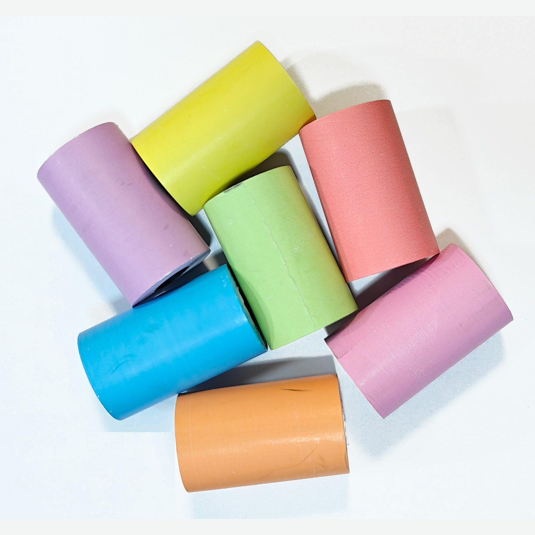 رول کارتخوان رنگی بسته 10عددی (15متری)