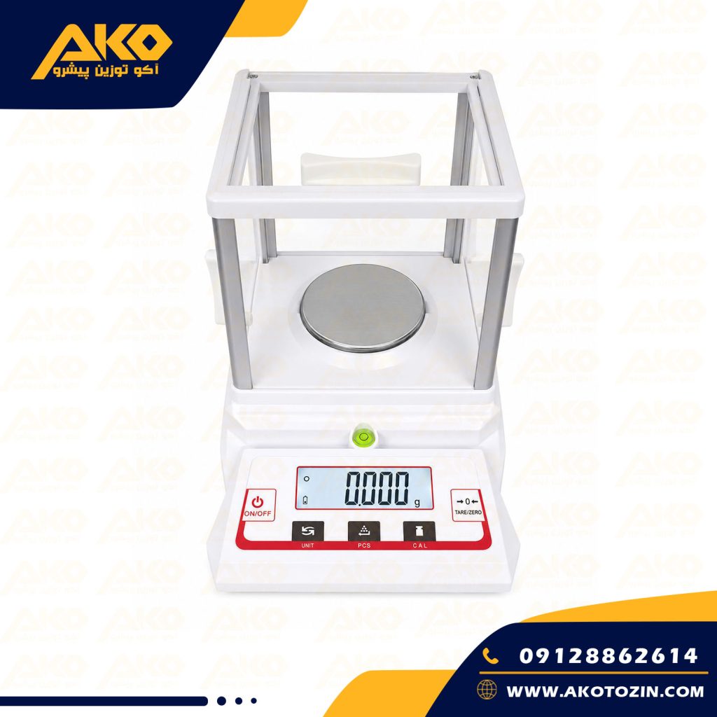 الکتروبالانس 500گرم با دقت 0.001گرم